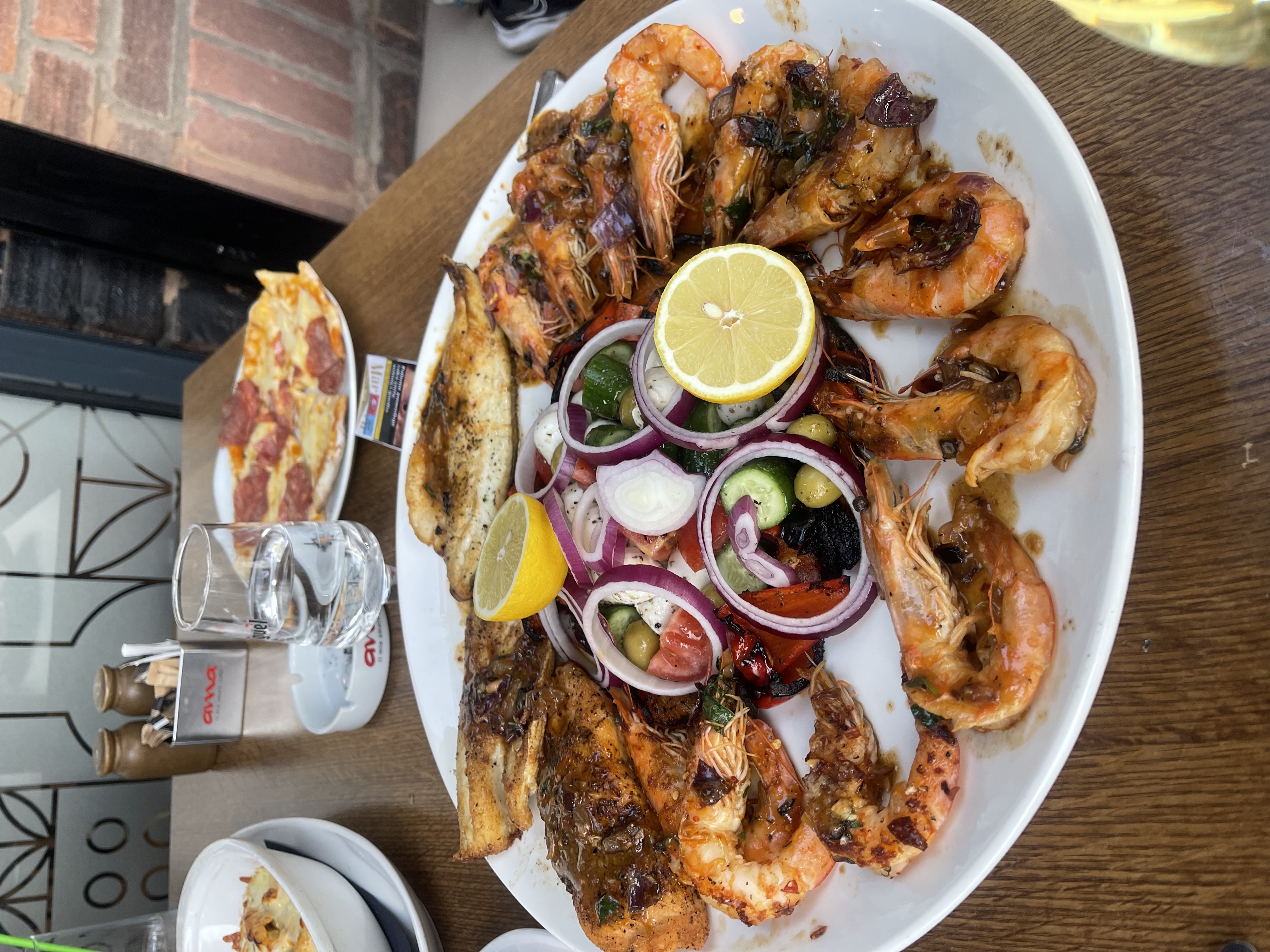 King prawn special at Arden Lounge